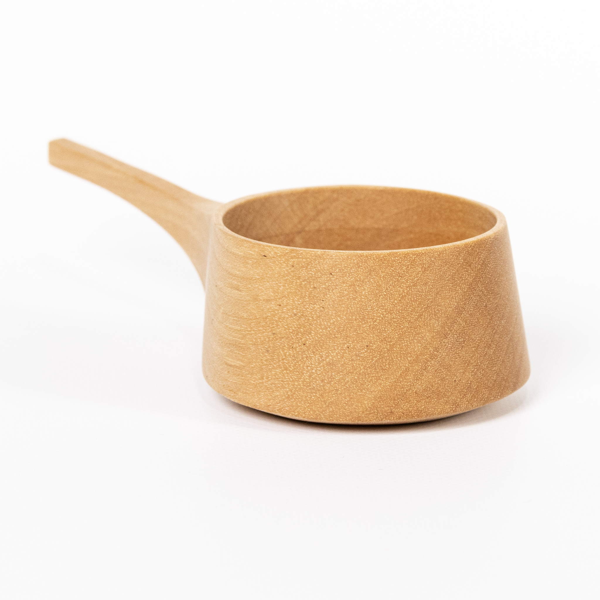 Carved birch Coffee scoop