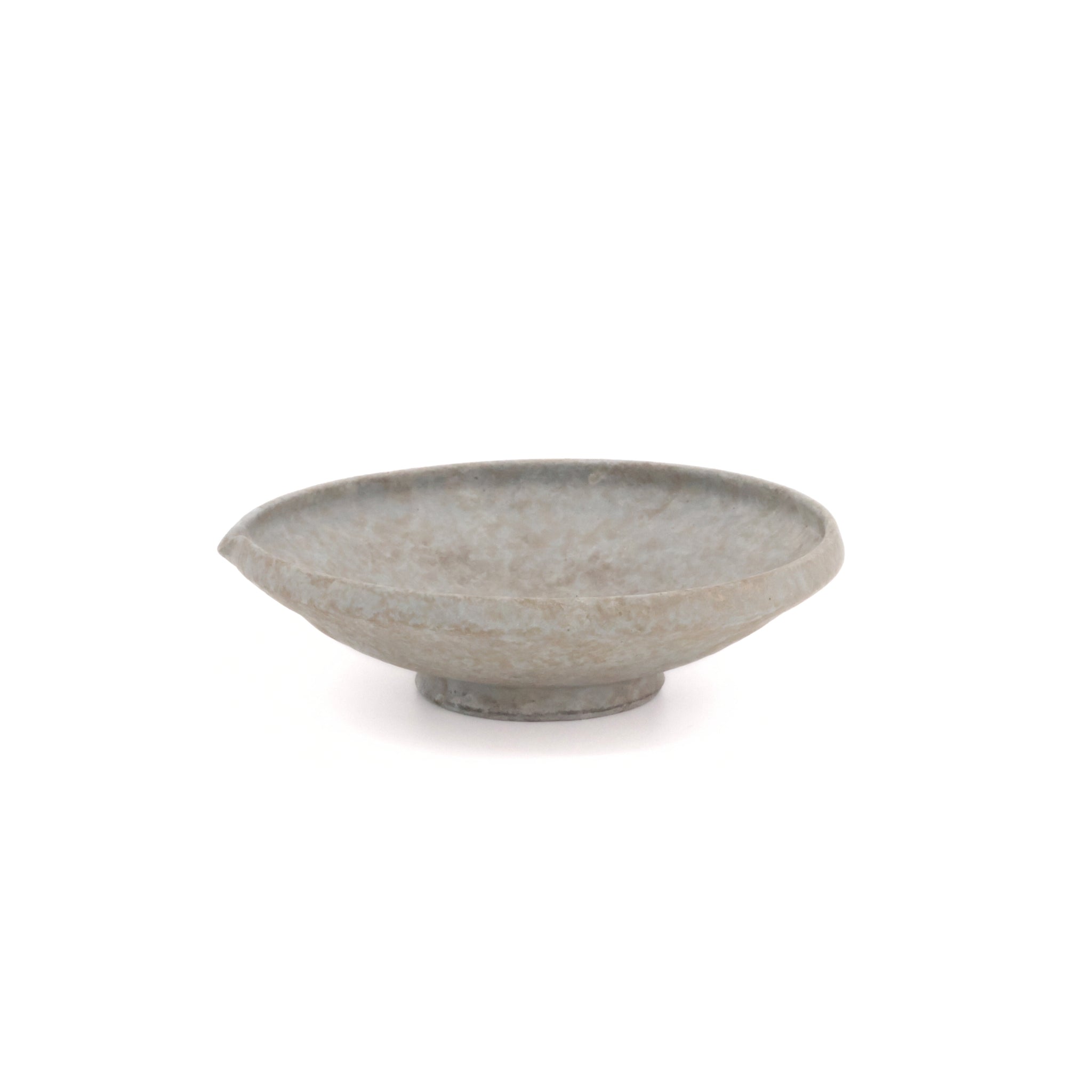 Mud-Colored Lipped Bowl